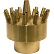 Bronze Fixed Jet Three Tier Fountain Nozzle