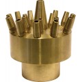 Bronze Fixed Jet Three Tier Fountain Nozzle