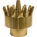 Bronze Fixed Jet Three Tier Fountain Nozzle