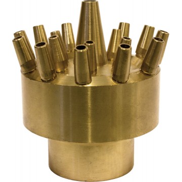 Bronze Fixed Jet Three Tier Fountain Nozzle