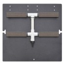 Alumina Airstone Diffuser Assembly -  Self-Sinking Diffuser Manifolds
