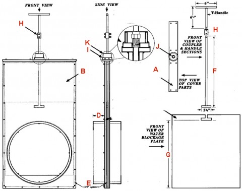 Heavy Duty 15 18 Slide Gate Valves