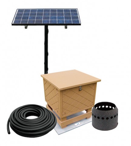 Solar Aeration Systems with Batteries for Large Pond Lakes